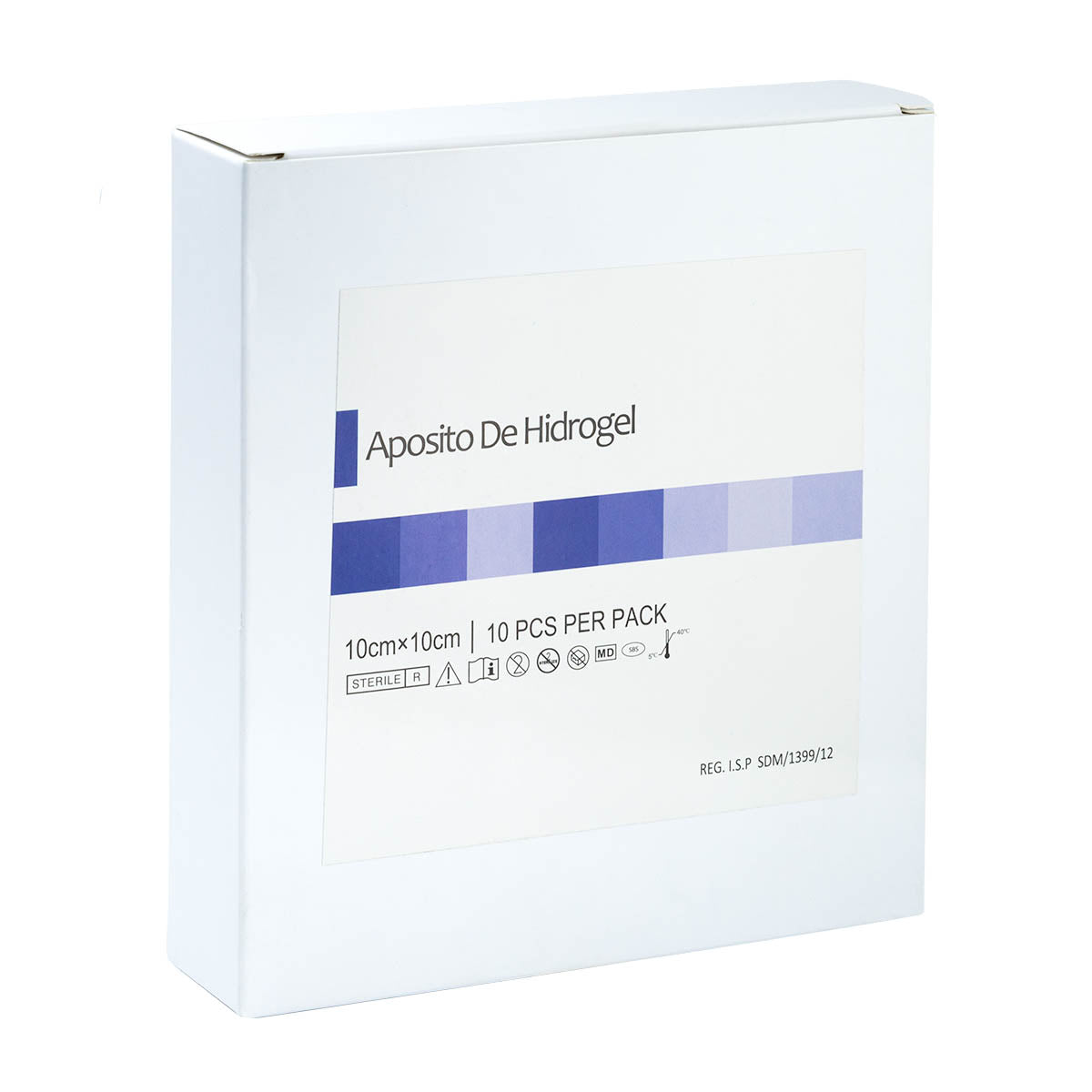 Apósito de Hidrogel 10 x 10cm ( caja 10 unidades )