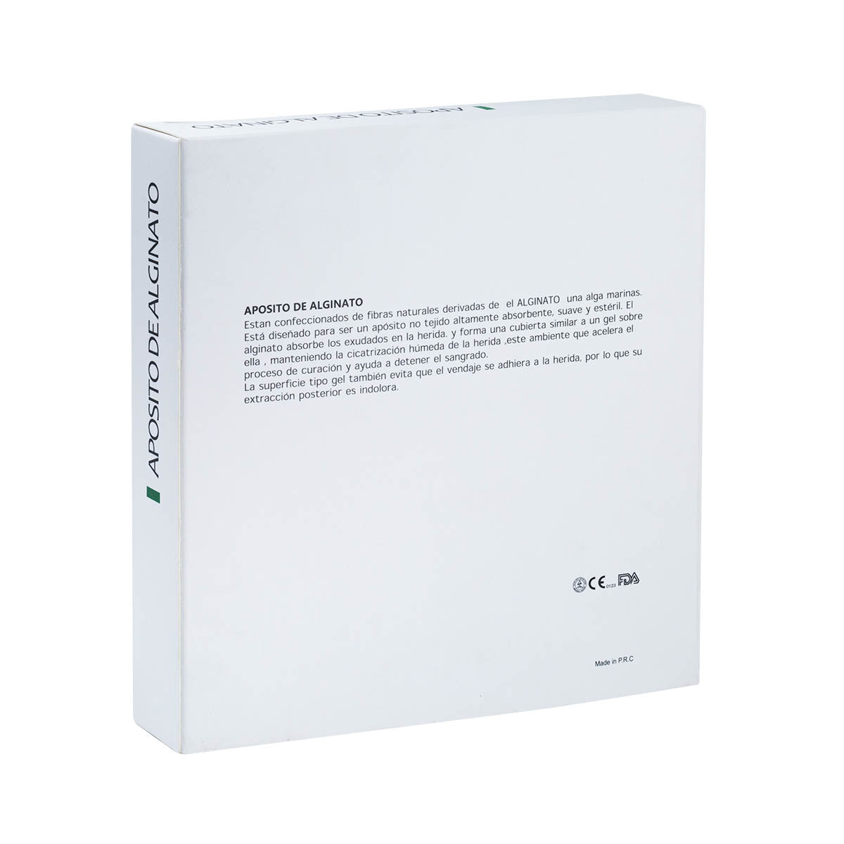Apósito de alginato 10 x 10 cm ( caja 10 unidades )